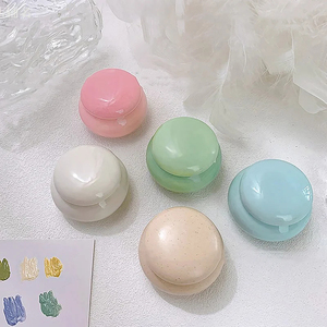 Nuova tazza di ceramica acrilico per Nail Art strumento rosa cuore piatto polvere tazza di vetro liquido con coperchio <span class=keywords><strong>Dappen</strong></span> piatto - Product Image 2