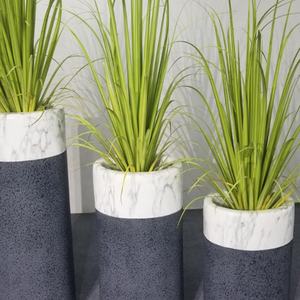 Bac à plantes en fibre de verre, Pot de fleurs moderne, jardinière d'intérieur, décoration avec <span class=keywords><strong>grand</strong></span> pilier - Product Image 4