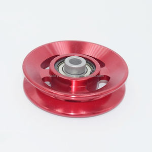 OD 88mm alüminyum kasnak asılı rulman kasnak Fitness eğitim kaldırma tekerlek rulman kablo kasnak tekerlek - Product Image 5