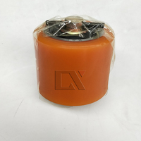 Ensemble de roues de charge en PU 84*70mm D411 avec roulement pour chariot élévateur à palettes