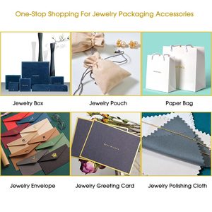Caja de Joyería de Terciopelo con Logotipo Personalizado al por Mayor, Organizador de Anillos en Oferta - Product Image 6