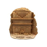 Édifice historique islamique bibelots décoratifs Statue de maison arabe Sculpture de bâtiment de style moyen-orient pour Souvenir de voyage