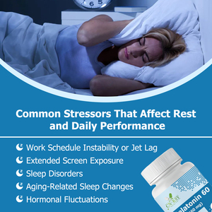 Cápsulas de Melatonina Más Vendidas, Sueño Reparador, Equilibrio Circadiano, Ciclo de Sueño Saludable, Alerta Matutina, 60 Cápsulas - Product Image 5