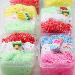 Kit de Slime de Animales DIY 2020 en Oferta, Arcilla PVA Suave y Material Plástico, Colorido y Mágico, Modelo de Nieve que Cambia de Color, Inspirado en Dulces - Product Image 4