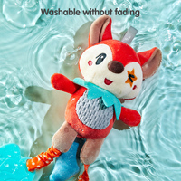 Tumama Jouet suspendu en peluche pour bébé, hochet sensoriel doux pour lit, berceau, siège auto et poussette, ensemble de jouets animaux
