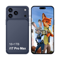 Teléfono Inteligente I17 Pro Max 5G Original 2025, Pantalla de 7.3 Pulgadas, 16GB + 1TB de Almacenamiento, Octa-core MTK, 108MP, Carga Inalámbrica