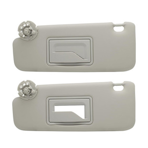 Pare-soleil Chevrolet gris, lot de deux, installation facile, accessoire intérieur de toit - Product Image 2