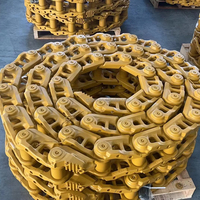 Chaîne de chenilles GT D6N D6T D6R D6H pour engins de construction, haute qualité, lubrifiée, fabriquée au Fujian, garantie 1 an, prix compétitif