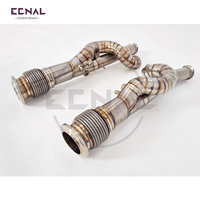 Ecnal pour Lamborghini Aventador LP700-4, tuyau droit en titane à longueur égale, compatible avec Aventador S/ Aventador SV