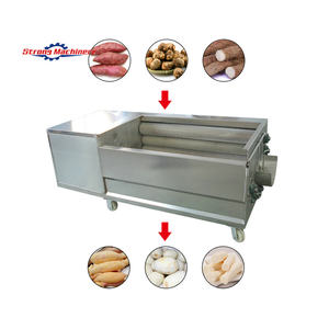 Machine à éplucher industrielle de haute qualité pour légumes racines, pommes de terre et carottes Machine à éplucher les pommes de terre pour l'usine - Product Image 2