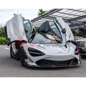 ขอบด้านหน้าทำจากคาร์บอนไฟเบอร์แห้งสไตล์720สำหรับ McLaren 720S 2017-2023 - Product Image 4