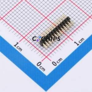 ZX-PZ1.0-<b>2</b>-13PZZ <b>Pin</b> Header Through hole Component (THT),P=1mm <b>Connector</b> 2x13P 1mm 1mm <b>Pin</b> Header - Product Image 1