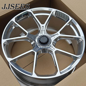 JJSEES Jantes monobloc forgées sur mesure, déport personnalisé, 18, 19, 20 pouces, 5x120, 5x114.3, <span class=keywords><strong>5x112</strong></span>, jantes de course pour Porsche 911, voiture de tourisme, pour BMW - Product Image 1