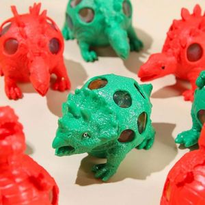 Jouet anti-stress Kawaii en forme de dinosaure en peluche, à presser, en TPR, à remontée lente, nouveauté, vente chaude - Product Image 4