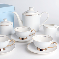 Ensemble de théière en céramique au design moderne personnalisé pour hôtel, restaurant, maison