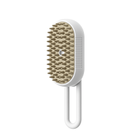 Brosse de nettoyage antistatique pour poils d'animaux Chat Toilettage Massage Enlèvement pour chiens Bois Silicone Caoutchouc Plastique-Solution tout-en-un!