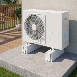 HVAC Ground Mount Condenser Shockproof Base Universal Outdoor PVC Unit <strong>Brackets</strong> Stand Mini Split <strong>Air</strong> <strong>Conditioner</strong> Floor Support - Product Image 4