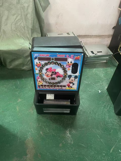 Arcade Game Machine for Coin Operation Metal Mario Cabinet with Rechargeable Lithium Battery and Game Board