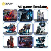 Lunettes de réalité virtuelle 9D VR Kino Factory, 2 places, chaise œuf de réalité virtuelle, capsule 9D VR