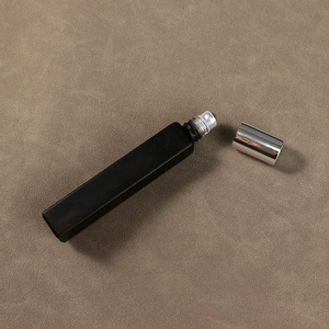 10ml Thick Wall Essential Oil Glass Roll on <b>Bottle</b> Square Slim Shape 10ml Black Roller <b>Bottle</b> for <b>Perfume</b> - Product Image 6