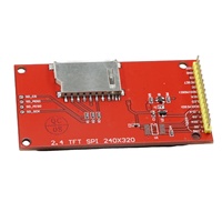 XLW 2.4 inci 320*240 ILI9341 2.4 "SPI modul LCD dengan/tanpa sentuh layar TFT