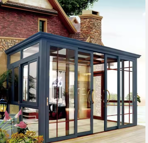 Professional Customization Modern Design Manufacturing Greenhouse All Season Balcony <strong>Sunroom</strong> Panoramic Glass Balcony - Product Image 6