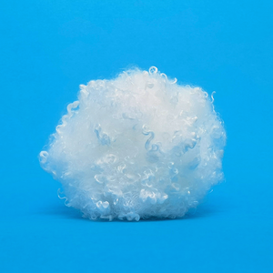 工場直白色繊維充填用バージンリサイクルポリエステル繊維シリコーンポリエステル繊維 - Product Image 6