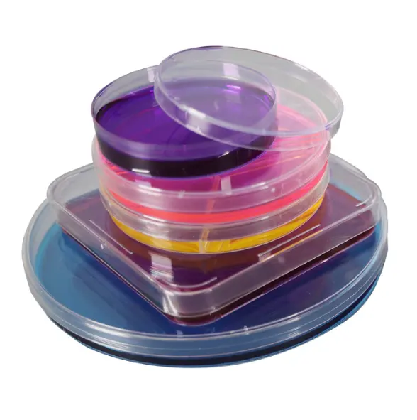 Laboratory Disposable Plastic Lab Sterile Round Petri Dish