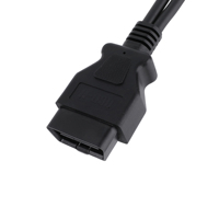 Factory Price OBD2 OBDII OBD 24V F to M Connector Y Cable Harness for Code Reader