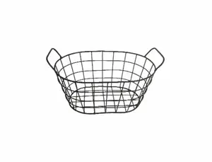 Cesta de alambre de metal HHO para uso multiusos para cocina, lavandería, almacenamiento de frutas y verduras y más - Product Image 5