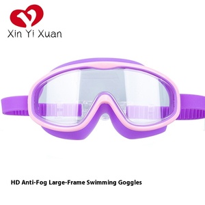 Gafas de Natación Profesionales para Niños, Económicas, con Visión Amplia HD, Marco Grande, Protección UV, Antivaho, Lentes de PC Impermeables, Junta de Silicona - Product Image 3