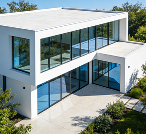 Villa à deux étages, chaque étage mesure 100/105/110/120/140 mètres carrés. Villa et résidence en structure acier sur mesure - Product Image 1