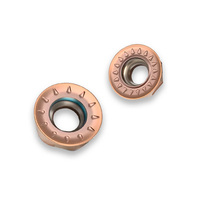 Plaquettes de fraisage en carbure indexables APMT RPMT WNMU pour centre d'usinage CNC en acier inoxydable OEM