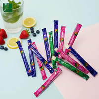 Chewing-gum Halal fruité semi-moelleux personnalisé, four saveurs, en vrac, boîte multicolore, avec autocollant, pour enfants, vente en gros, directement de l'usine