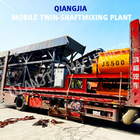 Location rentable d'usine de dosage mobile de système de contrôle entièrement automatique portatif compact pour le silo de poudre de moteur à court terme