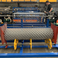 Machine à clôtures à mailles losangées entièrement automatique à commande PLC pour la fabrication de grillages en fil galvanisé et en fil PVC – Offre Spéciale