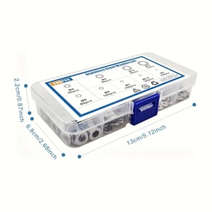 แหวนรองสแตนเลสแบบแบน M2 M12 ชุด 180 360 580 ชิ้น มาตรฐาน DIN GB96-85 เกรด A สินค้าพร้อมส่ง - Product Image 3