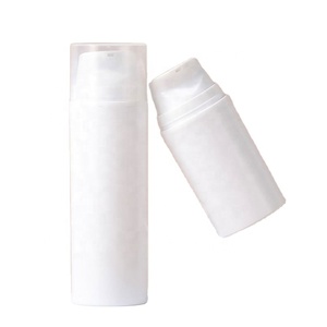 Best Price 30ml 50ml 80ml 100ml 150ml White Plastic Cosmetic Packaging Container Serum Lotion Airless Pump Bottle - Product Image 6