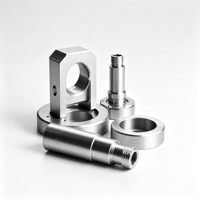Pièces en alliage d'aluminium usinées CNC industrielles sur mesure à 5 axes, usinage CNC, pièces métalliques en acier inoxydable