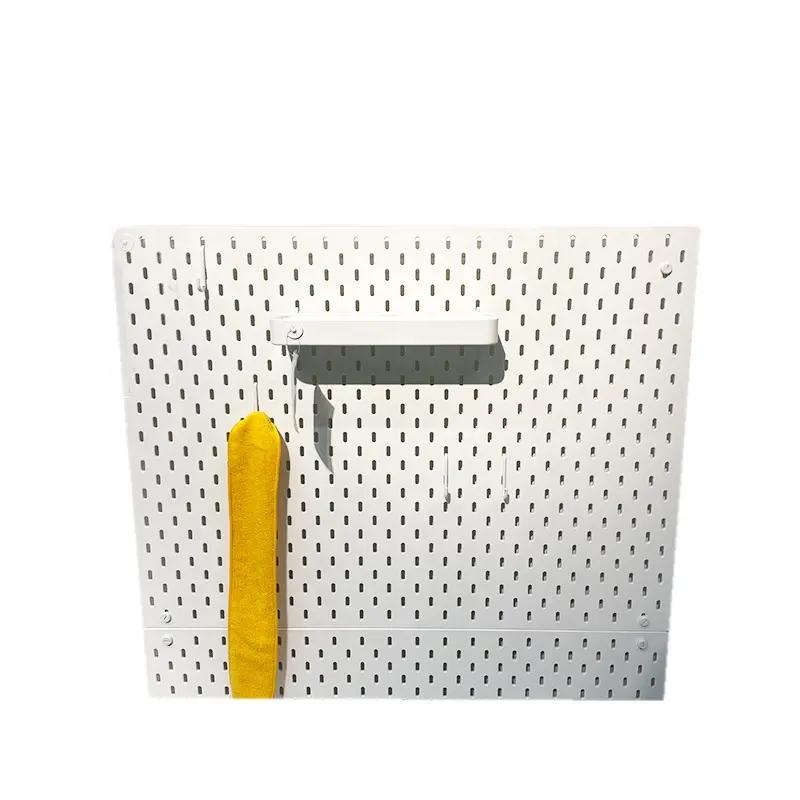 48" Wide Pegboard Kit with 2 Panels & 36 Locking Peg Board Hooks and Panel Set, Tool Parts and Craft Organizer