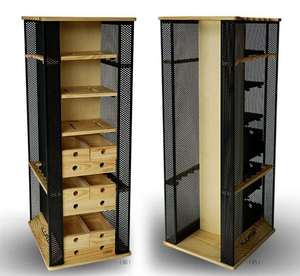 Étagère de présentation pour cannes <span class=keywords><strong>à</strong></span> <span class=keywords><strong>pêche</strong></span>, moulinets et leurres en bois et métal pour magasin de vente au détail, vente chaude - Product Image 1