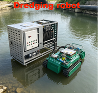 Robot de nettoyage de boues pour canalisations sous-marines, robot chenillé personnalisé, robot de nettoyage de canalisations sous-marines