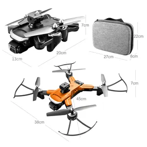 Yeni S97 Drone 4k profesyonel HD çift kamera WiFi Fpv engel kaçınma Quadcopter katlanabilir ESC yörünge uçuş Rc Drone oyuncaklar