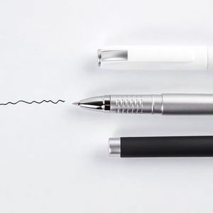 Juego de Bolígrafos de Gel de Plástico Negro de 0.5 mm al por Mayor, con Logotipo Personalizado, Acabado Mate Esmerilado, Regalo Promocional Publicitario, Impresión UV - Product Image 3