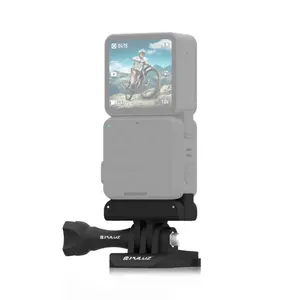 PULUZ Camcorder Mini Kamera Digital Portabel, Dudukan Adaptor Gesper Magnetik untuk DJI Action 2 Kamera Olahraga
