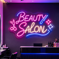 Insegna al Neon LED Personalizzata Impermeabile, Insegna Elettronica al Neon per Negozi e Bar, Decorazione Murale con Luci LED, Design Gratuito
