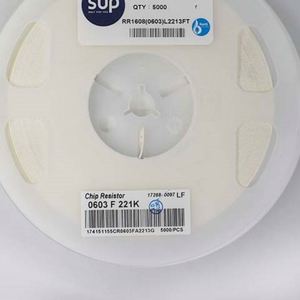 Manufacturer Direct RR1608 0603L2213FT 0603 1608 Resistors Chip Resistors SMD Resistors 221Kohm 1% 1/10W Thick Film Resistor - Product Image 1