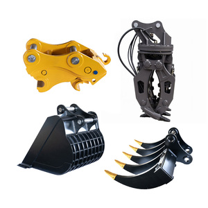 MS01 03 Acoplador Hidráulico de Inclinación Rápida con Componentes Centrales de Rodamiento, Rotación de 180 Grados para Accesorios de Miniexcavadoras de 3-5 Toneladas - Product Image 1