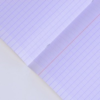 Carnet Personnalisé avec Couverture Imprimée Multicolore et Carte de l'Afrique, Cahier d'Exercices Collège Lycée Ligné Français Agrafé