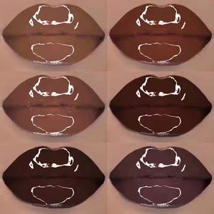 Gloss à lèvres brun végétalien de haute qualité, fournisseur de cosmétiques, marque privée, formule crème hydratante biologique longue durée - Product Image 1